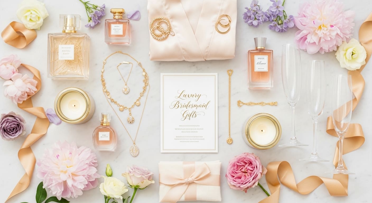Luxury Bridesmaid Gifts for the Ultimate Bridal Party Experience