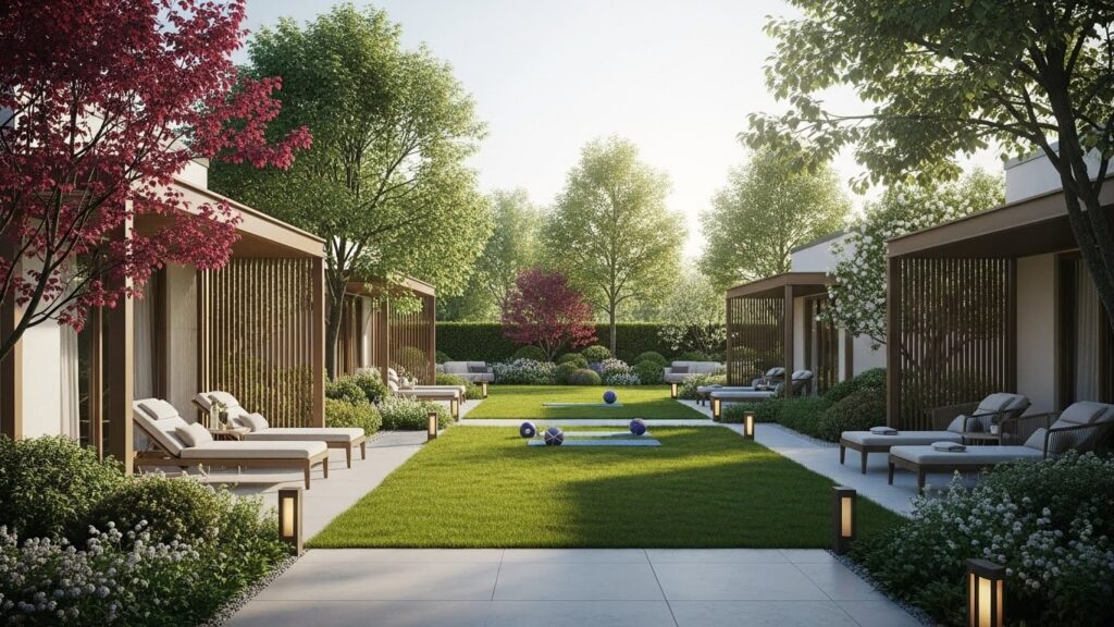 Outdoor Space: Relaxation and Recovery 