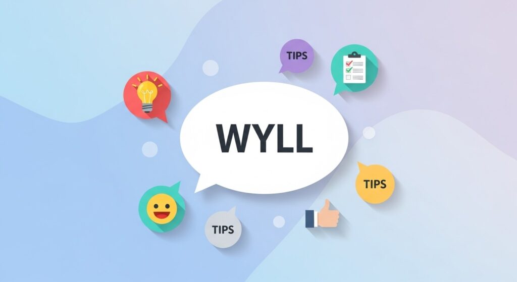Tips for Using WYLL Correctly