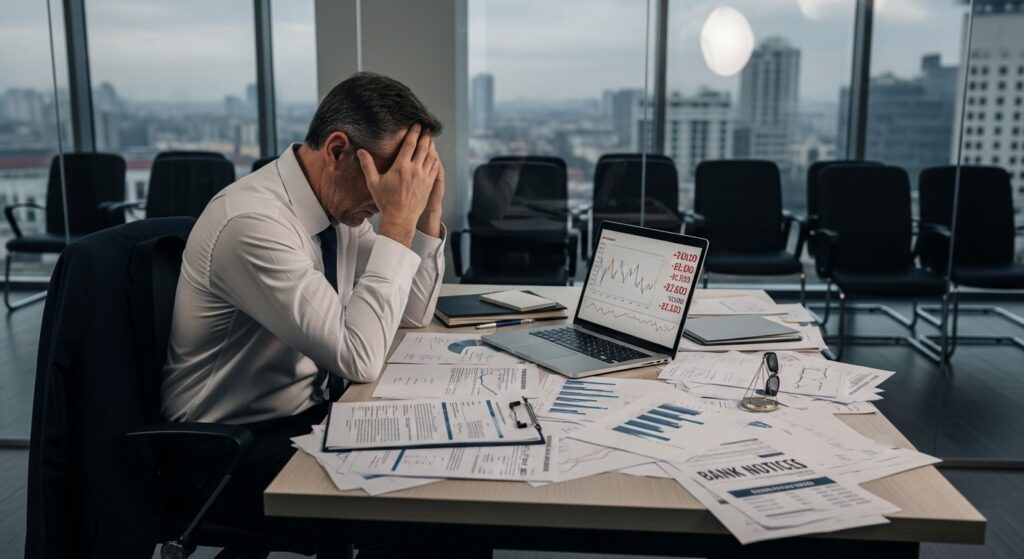 Financial Breakdown and Loss of Control