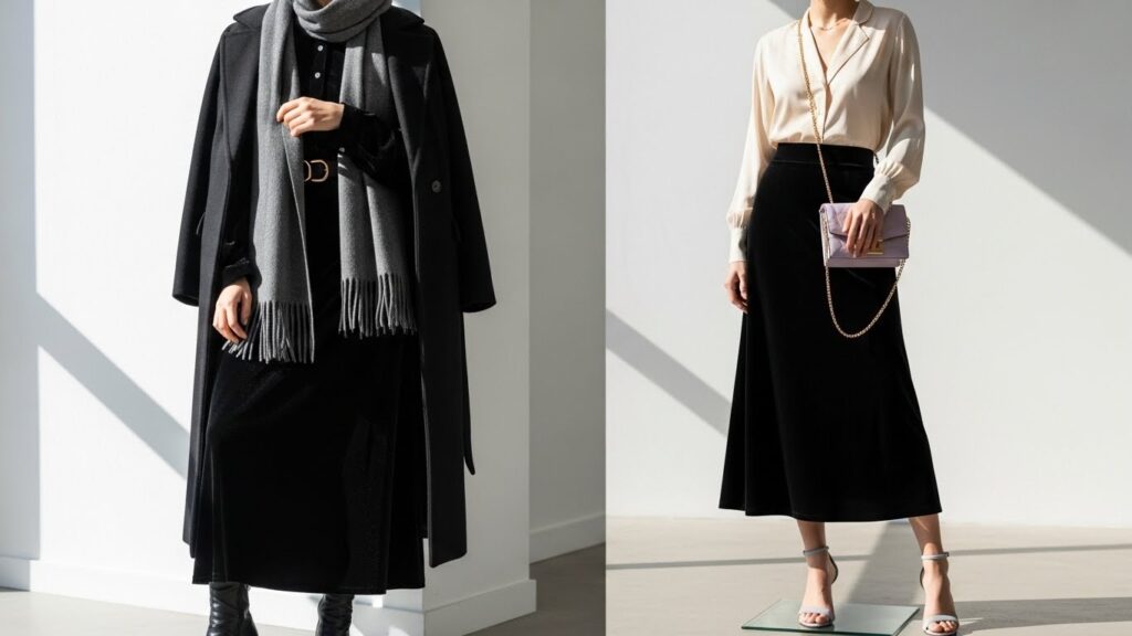 Seasonal Styling Tips for Black Velvet