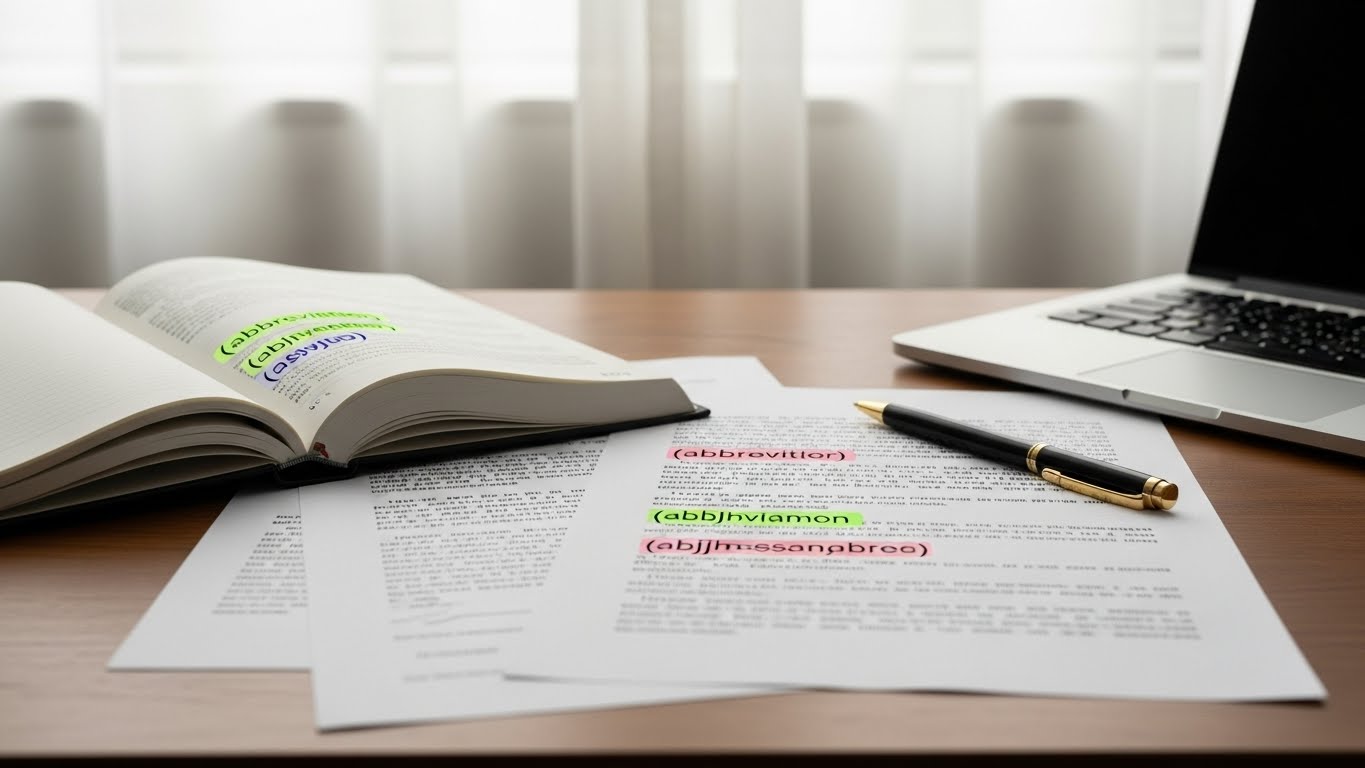 How Additional Abbreviations Are Formed in Academic and Professional Writing