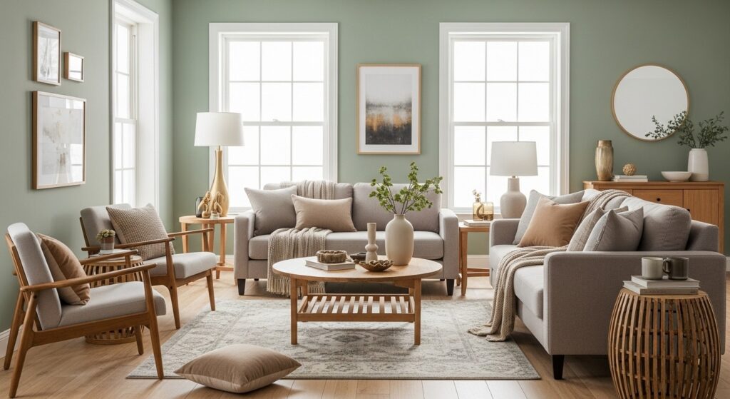 Pairing Saybrook Sage with Accent Colors