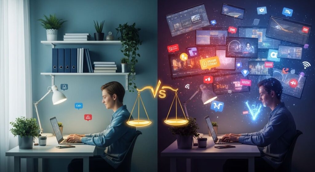 The Balance Between Engagement and Overload