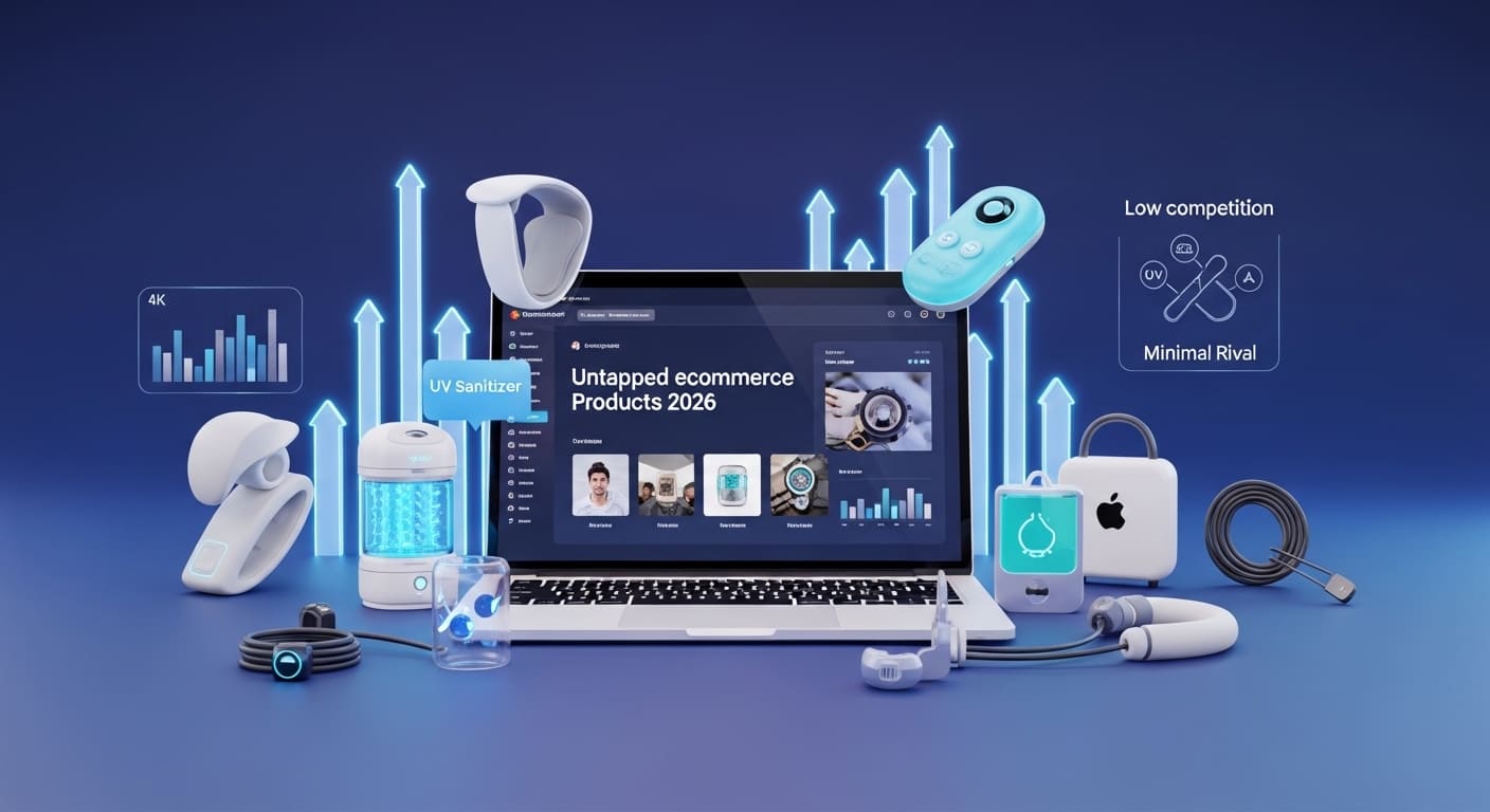 Untapped Ecommerce Products 2026 (Low Competition Ideas)