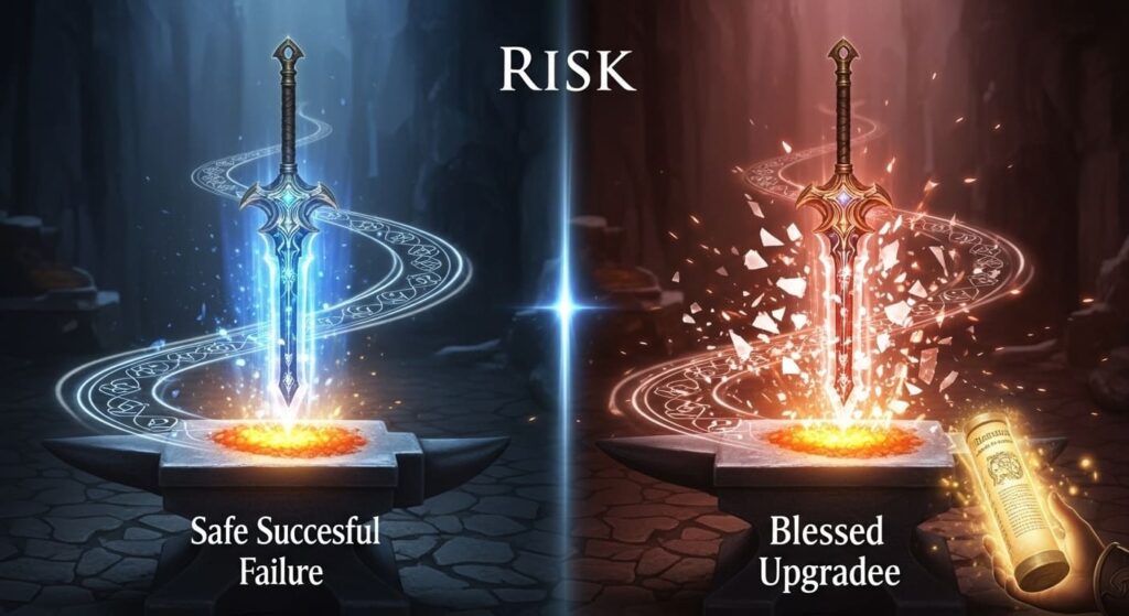 How Blessed Upgrade Scroll Can Change Your In-Game Economy and Power Level 1 Risk Management in Upgrade Systems