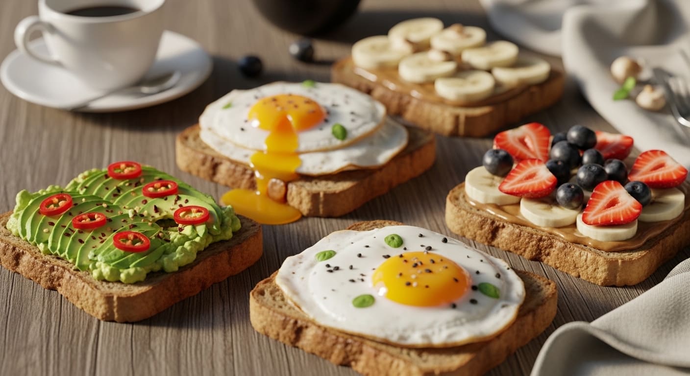 Best Toastul Toppings: From Avocado to Eggs and Fresh Fruit