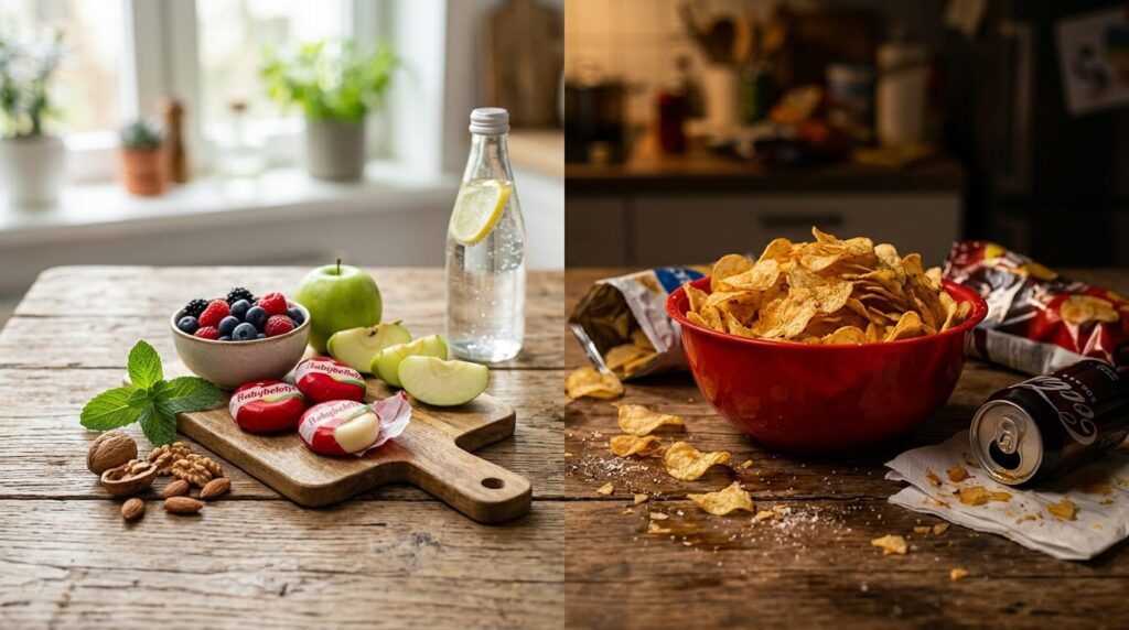 Babybelletje vs Chips: Health and Nutrition Difference 