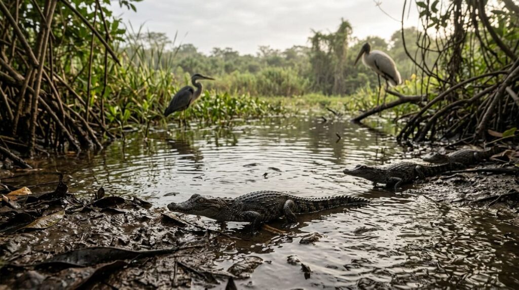 Is the Crocolini Stage Why Orinoco Crocodiles Are Critically Endangered? 1 Natural Threats Facing Young Crocodiles